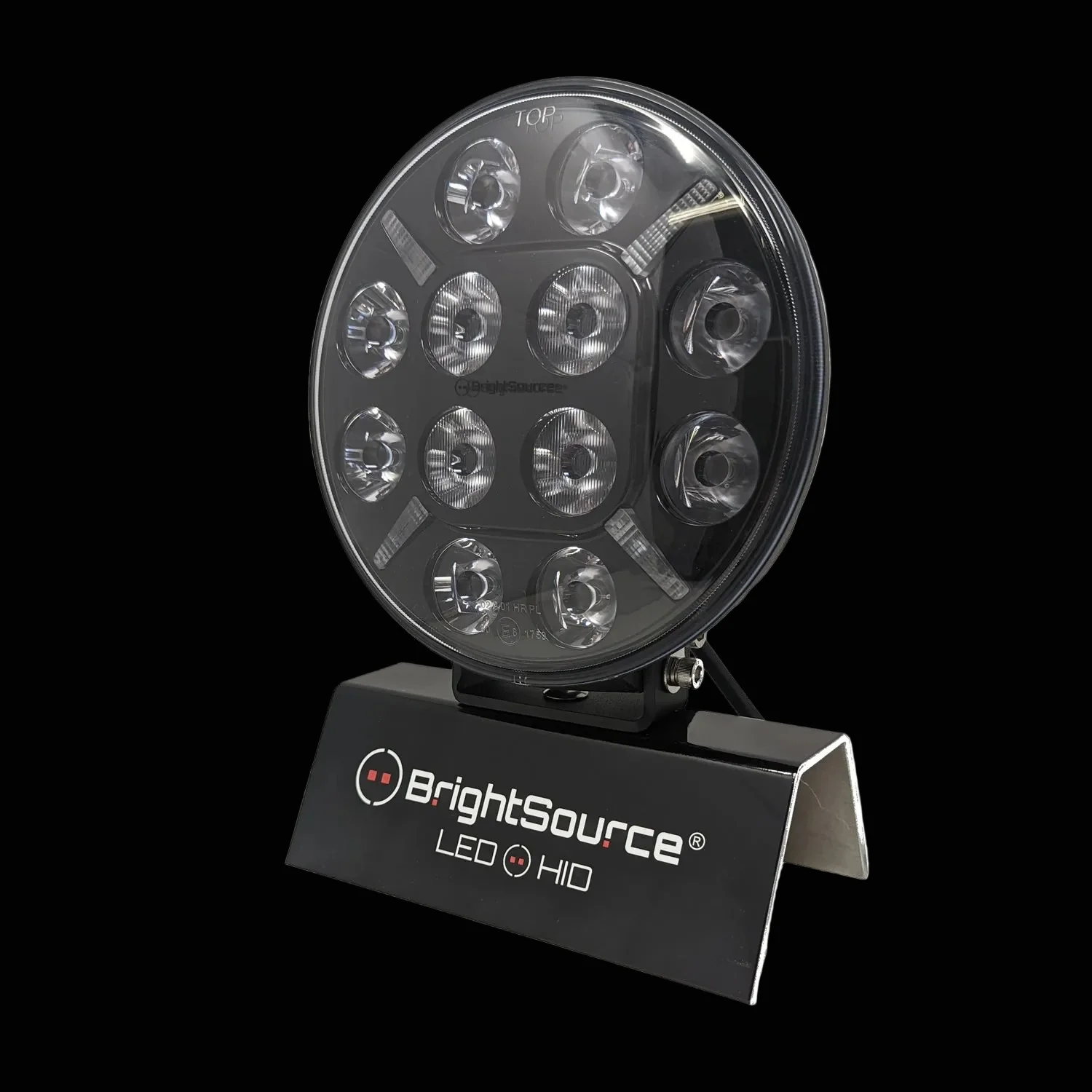 7" Titanium Driving Light with Amber/White Position - Image 3