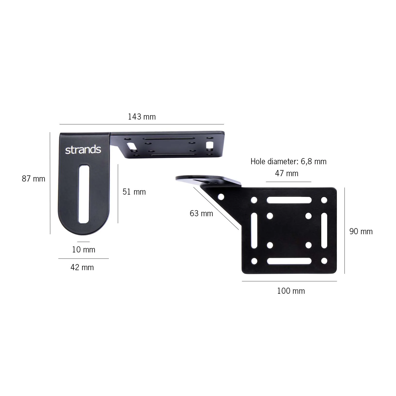 BRACKET KIT PROFESSIONAL UNIVERSAL FOR LED BAR - Image 5