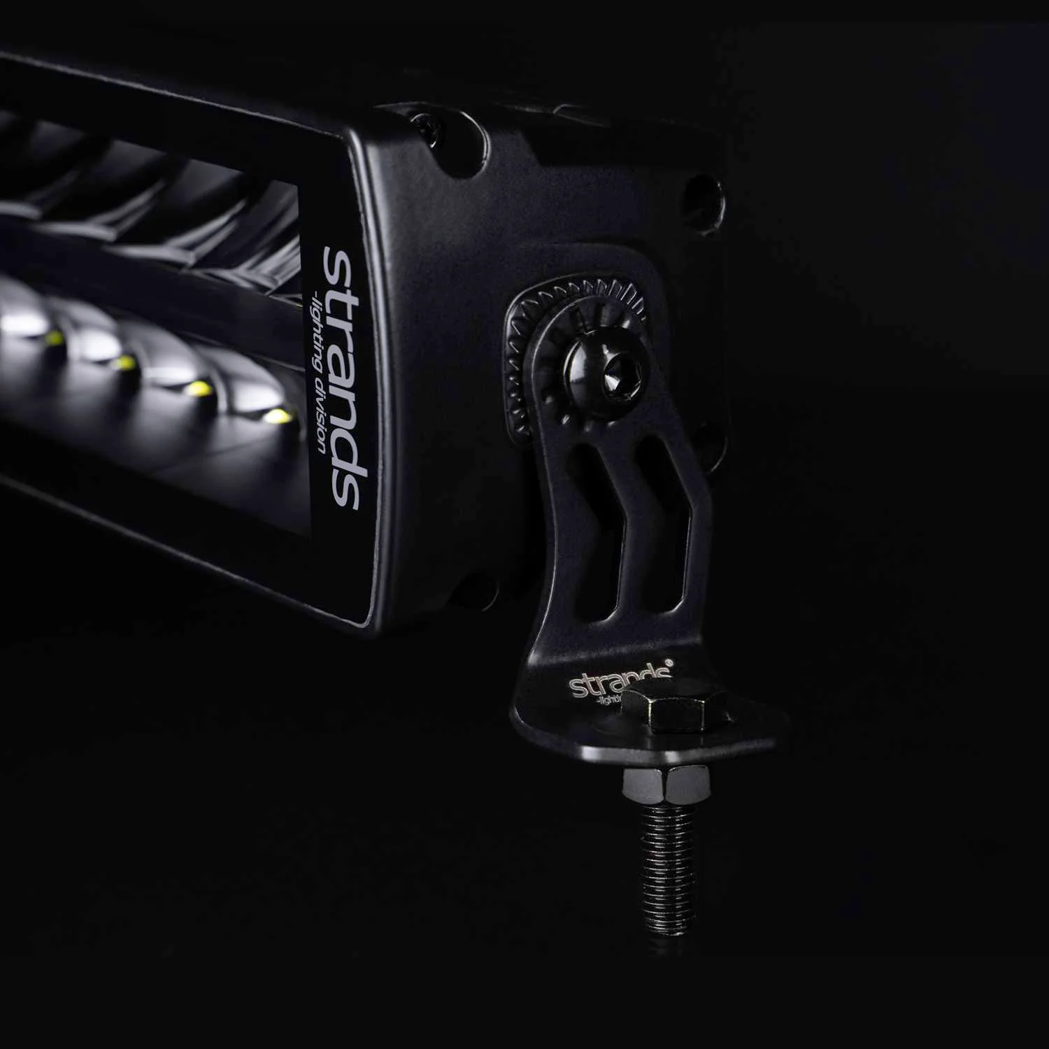 BRACKET SIDE FOR SIBERIA DOUBLE ROW LED BARS (PAIR)