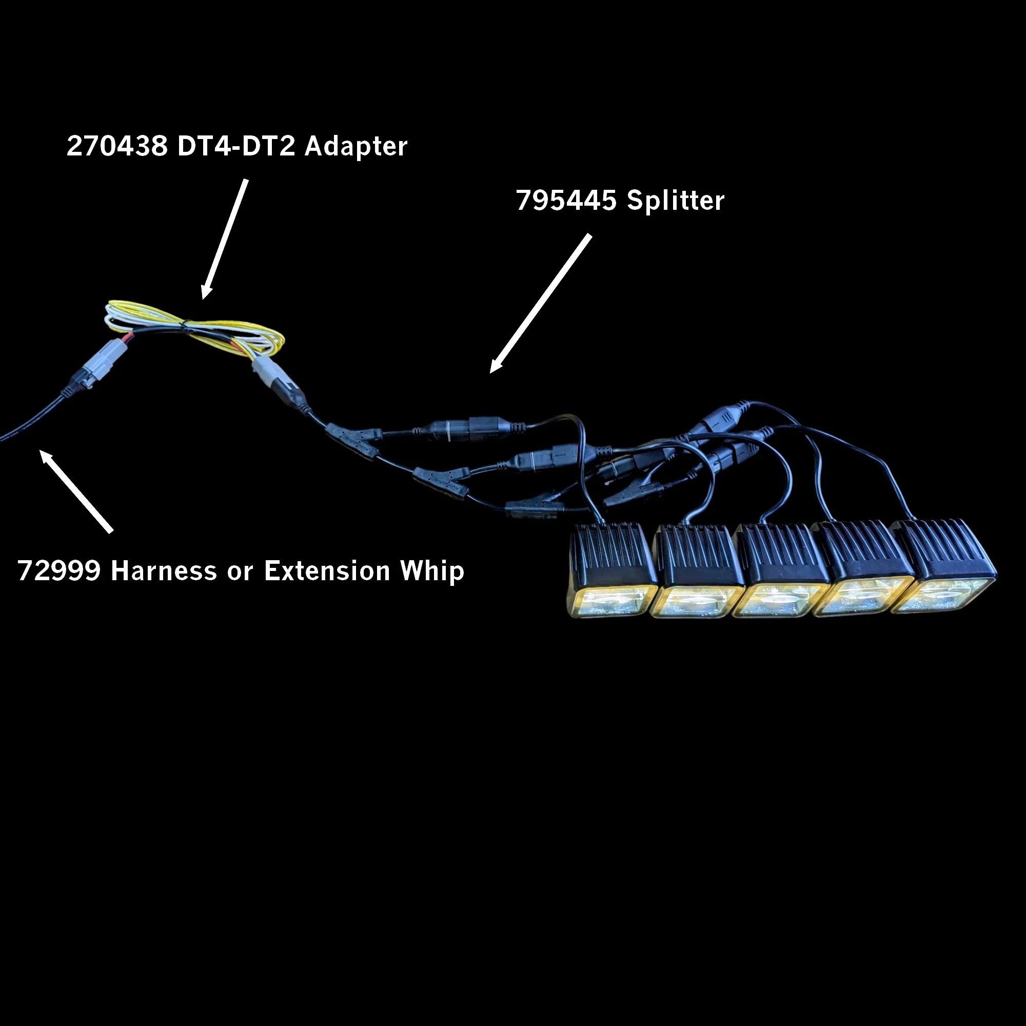 DT4 - DT4 Splitter for 5 lights - Image 3