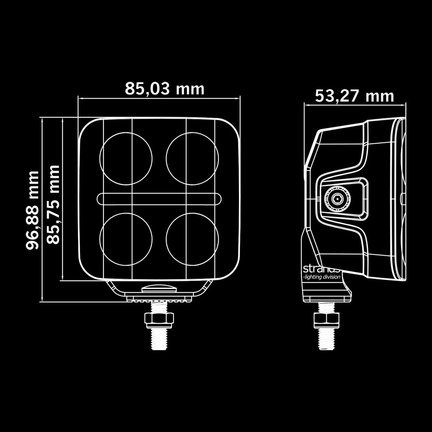 NUUK D-LINE QBA DRIVING LIGHT 3″ - Image 10