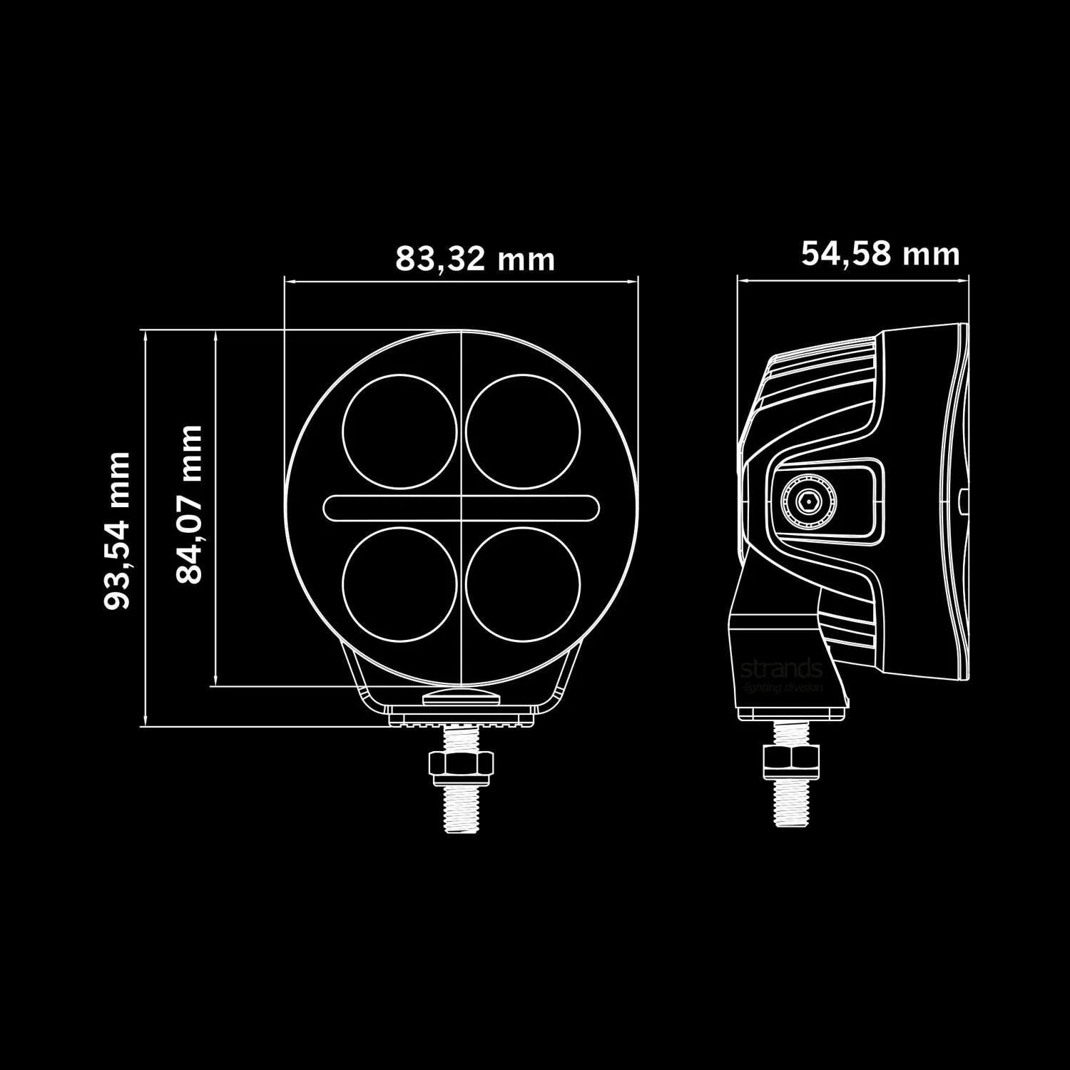 NUUK D-LINE MC ROUND DRIVING 3″ - Image 11