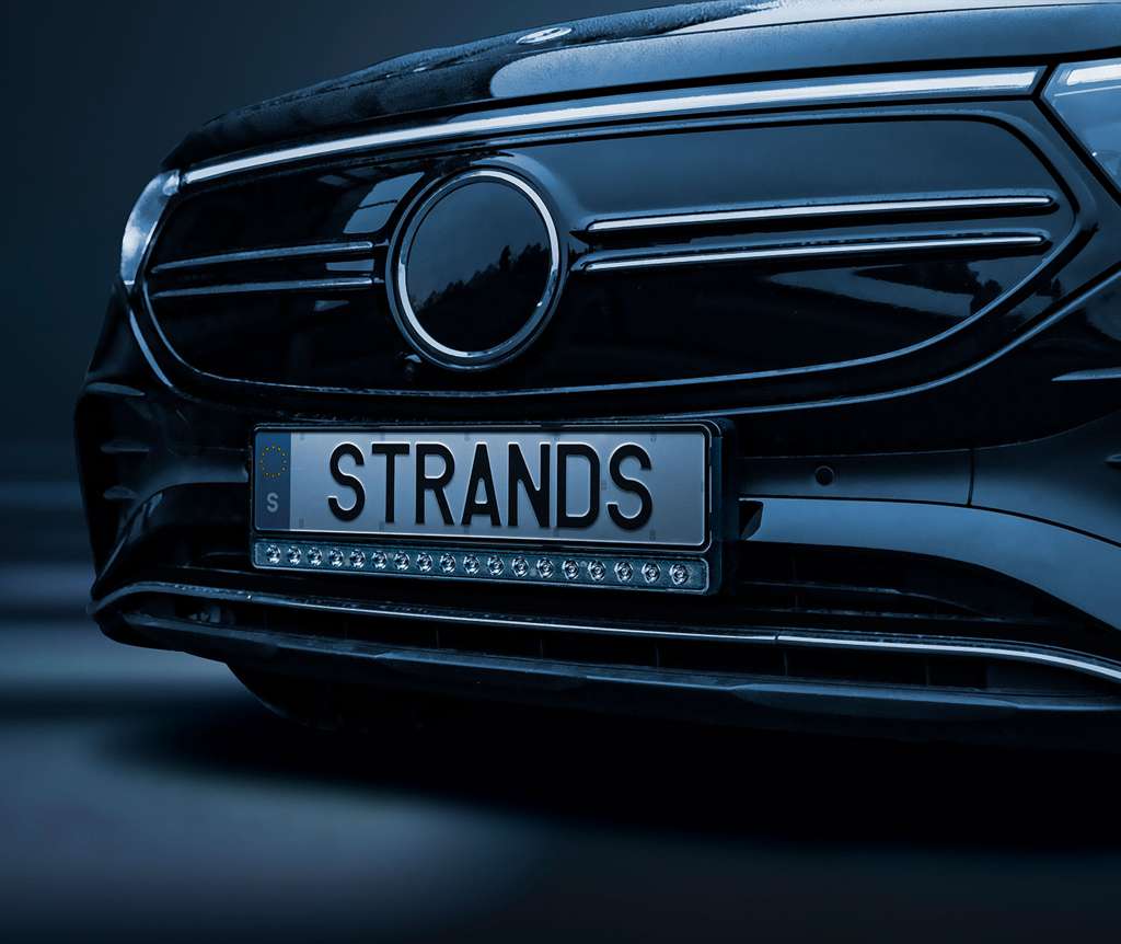 Nuuk E-line Black Euro License Plate LED Bar - Image 8