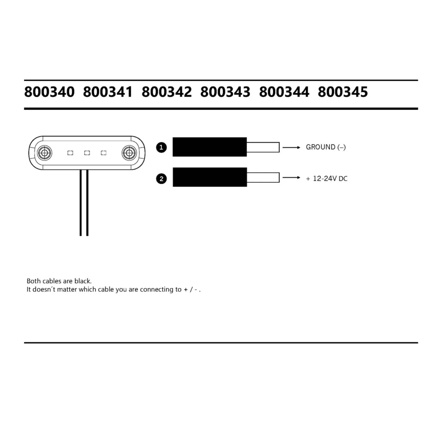 Slim Side Marker Amber (3") - Image 7